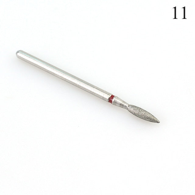 1pc Diamond Milling Cutters For Manicure Rotary Nail Drill Bit Eletric Pedicure Machine Equipment Cuticle Remove Tools