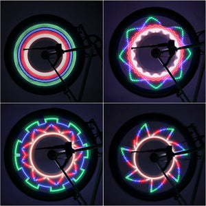 Bike Wheel Effect Lights/lights for bike wheels/Bicycle Accessories Cycling Double Bicycle