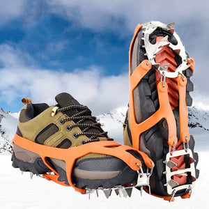 Boot Spikes/ hiking boot spikes/ tree climbing boot spikes/ice cleats for shoes/ice cleats/ice grips for shoes/snow cleats/ice spikes for shoes