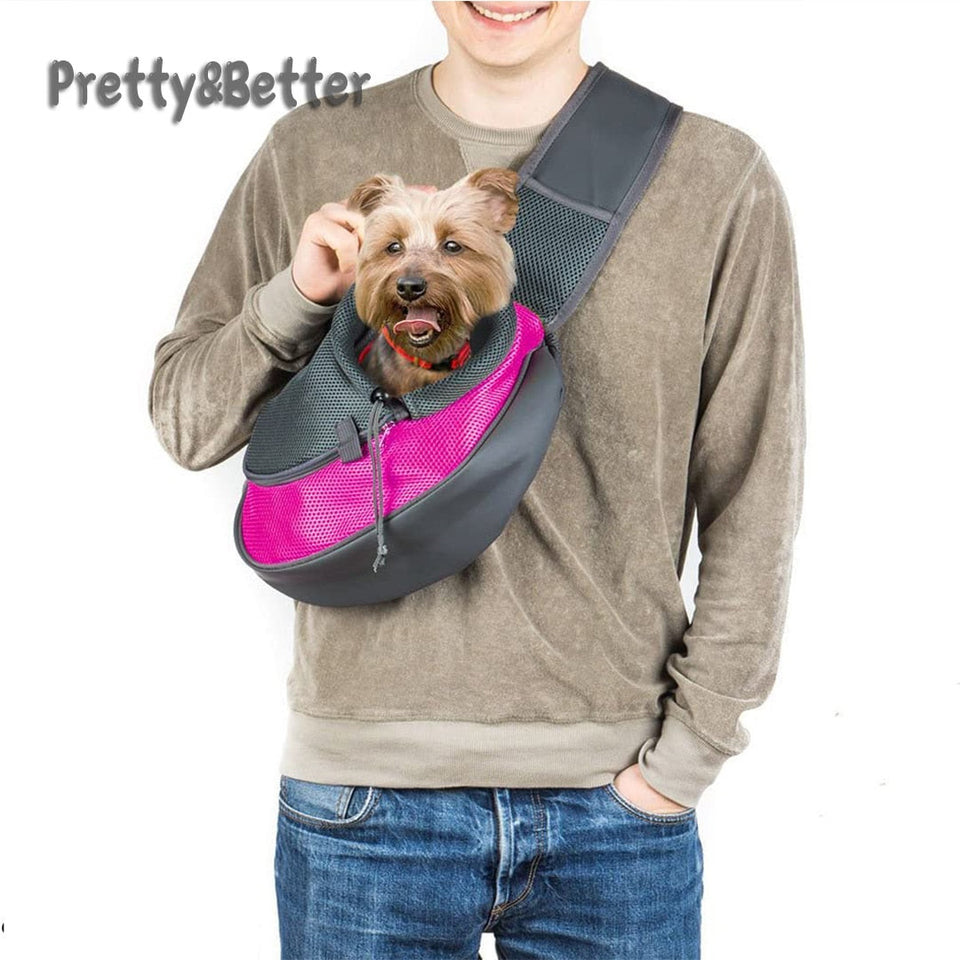 Puppy papoose online carrier