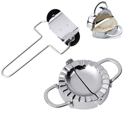 Dumpling Mould Set of 2pcs - DIY Mold Wrapper Cutter Making Machine Cooking Pastry Kitchen Tools Maker Device/Dumpling Maker