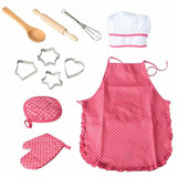 Kids Cooking Baking Set Kitchen Girls Toys Role Play Children/ kids cooking and baking set