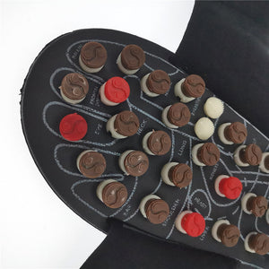 Massage Slippers/foot Massage Slippers/ slippers massage your feet/Therapy Massager Walk Stone Shoes/acupressure slippers